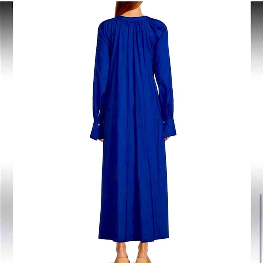 Elegant Blue Maxi Dress - Picture 7 of 16